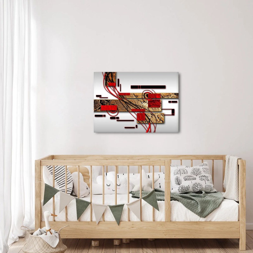 Tablou cu abstracție (70x50 cm)