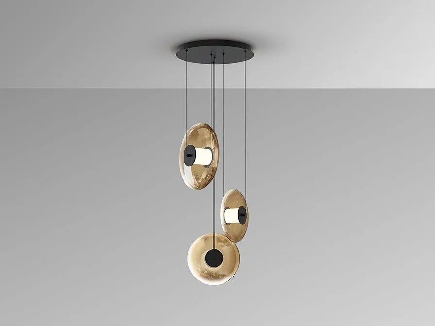 Lustra LED suspendata design modern Diabolo 3L