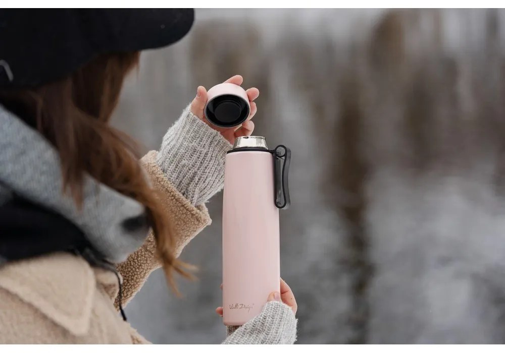 Termos roz 500 ml Fuori – Vialli Design