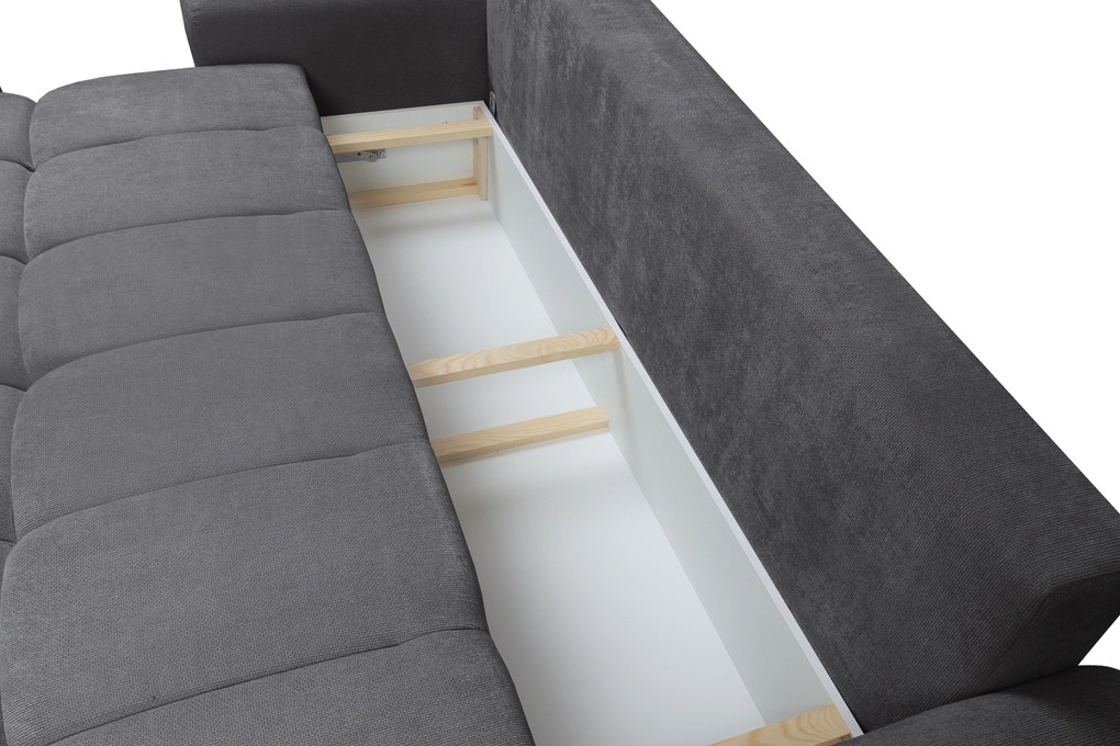 Canapea extensibilă pentru dormit Lutario - szenil gri Vibe 95