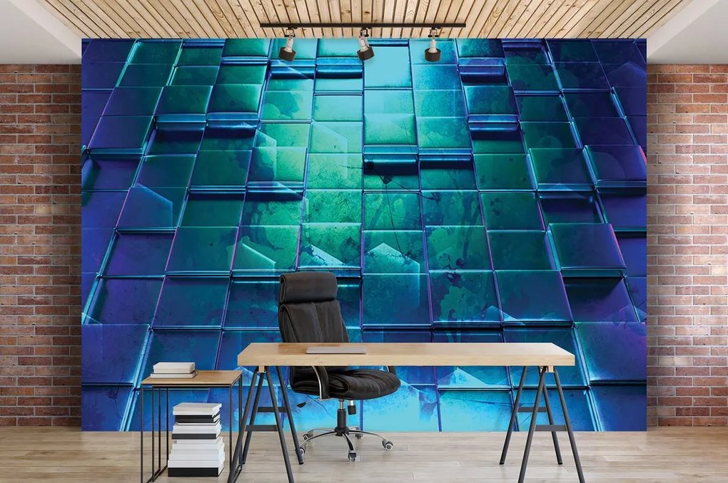 Fototapet - 3D perete (254x184 cm)