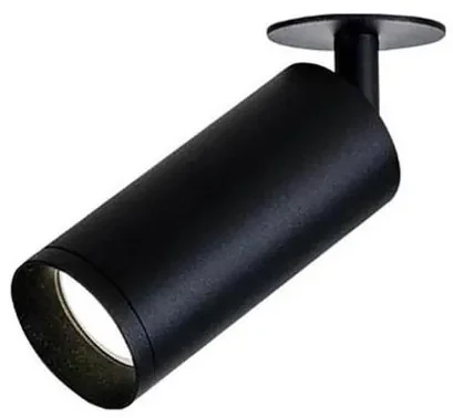 Spot LED incastrat directionabil design modern Likos 40 negru