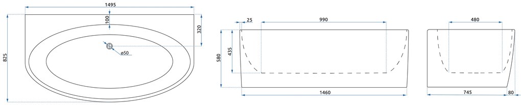 Cada MALTA 150cm