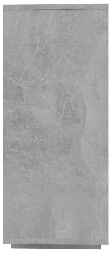 Servanta, gri beton, 120x30x75 cm, PAL 1, Gri beton