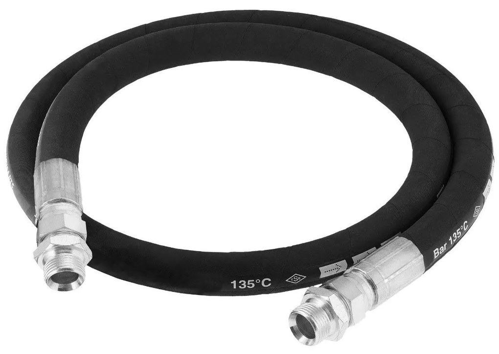 Furtun de înaltă presiune 1" 1 m max. 88 bar EN 583 1SN 36381