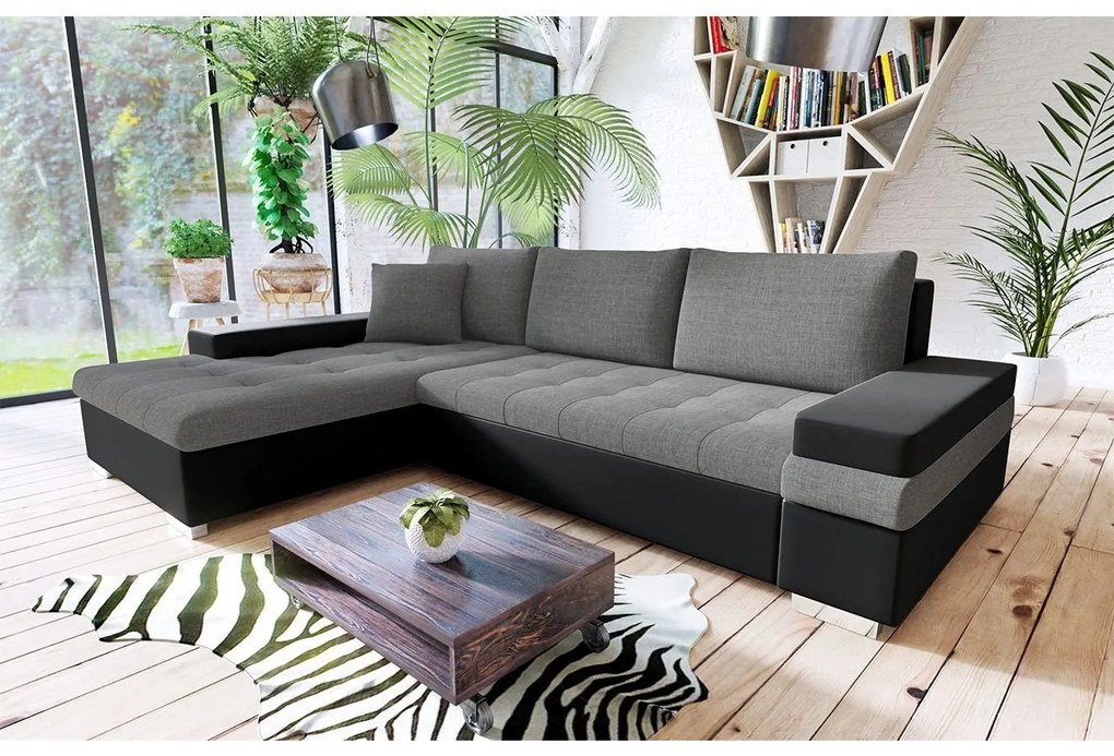 Colțar Lilith (Soft 011 (Negru) + Lux 05). 1058945
