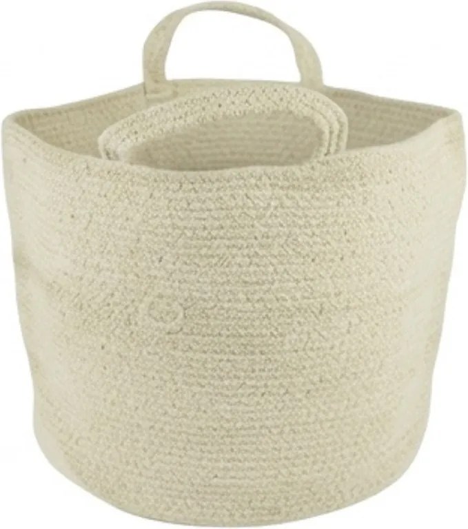 Cos de depozitare cu manere COTTON HAVEN 35x35 cm - mai multe culori Culoare: Růžovohnědá