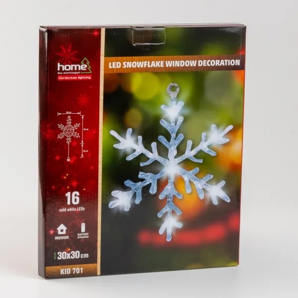 Decorațiune pentru fereastră 8xLED/3xAA