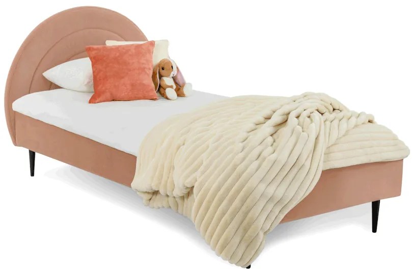 Pat pentru copii roz 120x200 cm Rainbow – Scandic