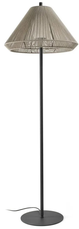 Lampa de podea iluminat exterior decorativ SAIGON 195/C70 gri/bej