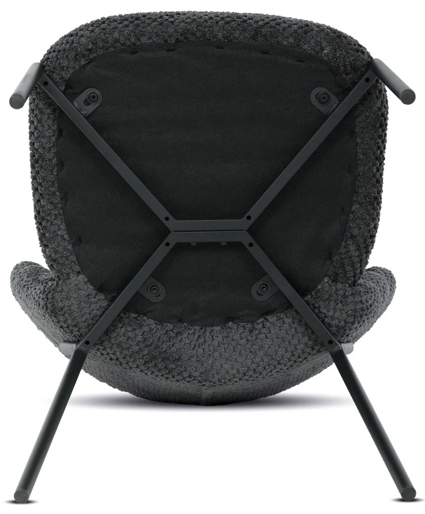 Set de scaune de sufragerie Bouclé CT-W1077 GREY2,4 buc