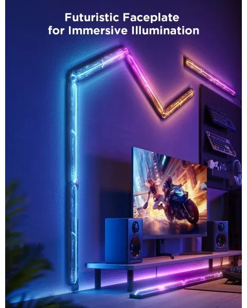 Aplică Govee Smart Gaming (4+1) RGBIC Wi-Fi