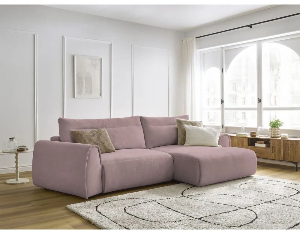 Colțar roz deschis Aden – Bobochic Paris