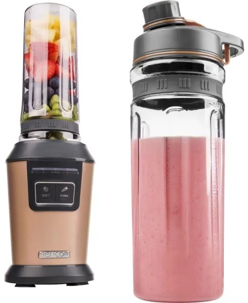 Sencor - Blender pentru smoothie cu accesorii incluse 800W/230V cupru