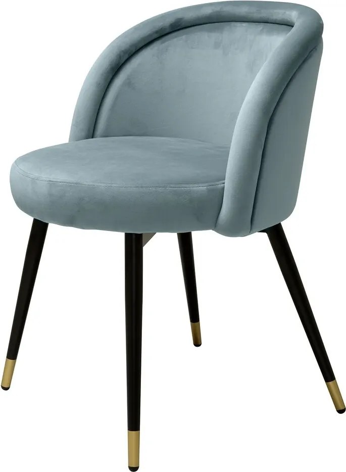 Set de 2 scaune design LUX Chloe, albastru 115965 HZ