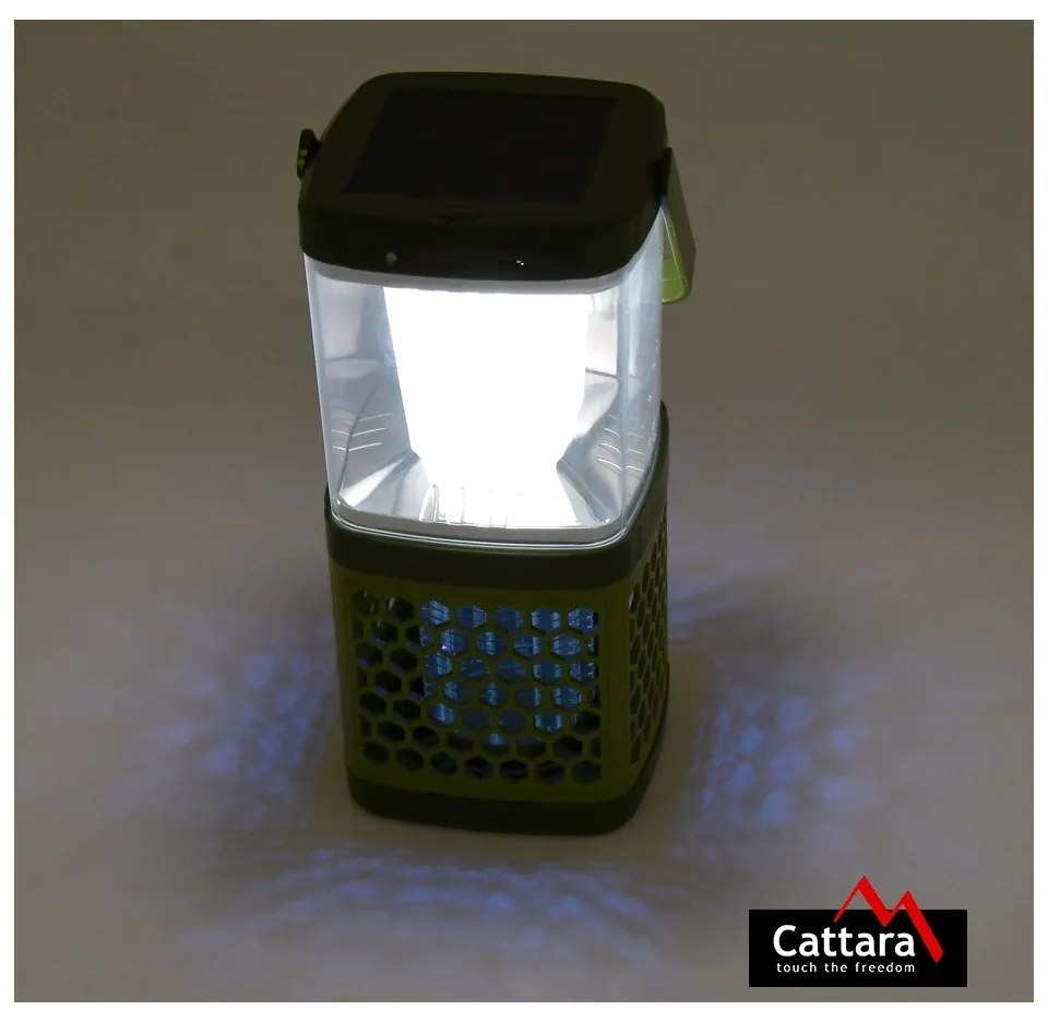 Lanternă reîncărcabilă și captator deinsecte Cattara Midge block 2in1