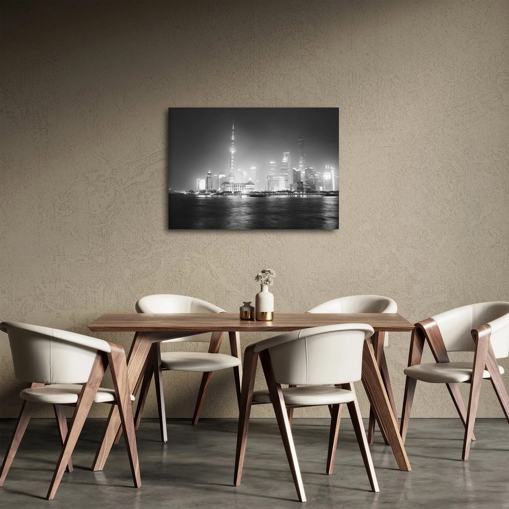 Tablou cu zgârăie nori moderene (70x50 cm)