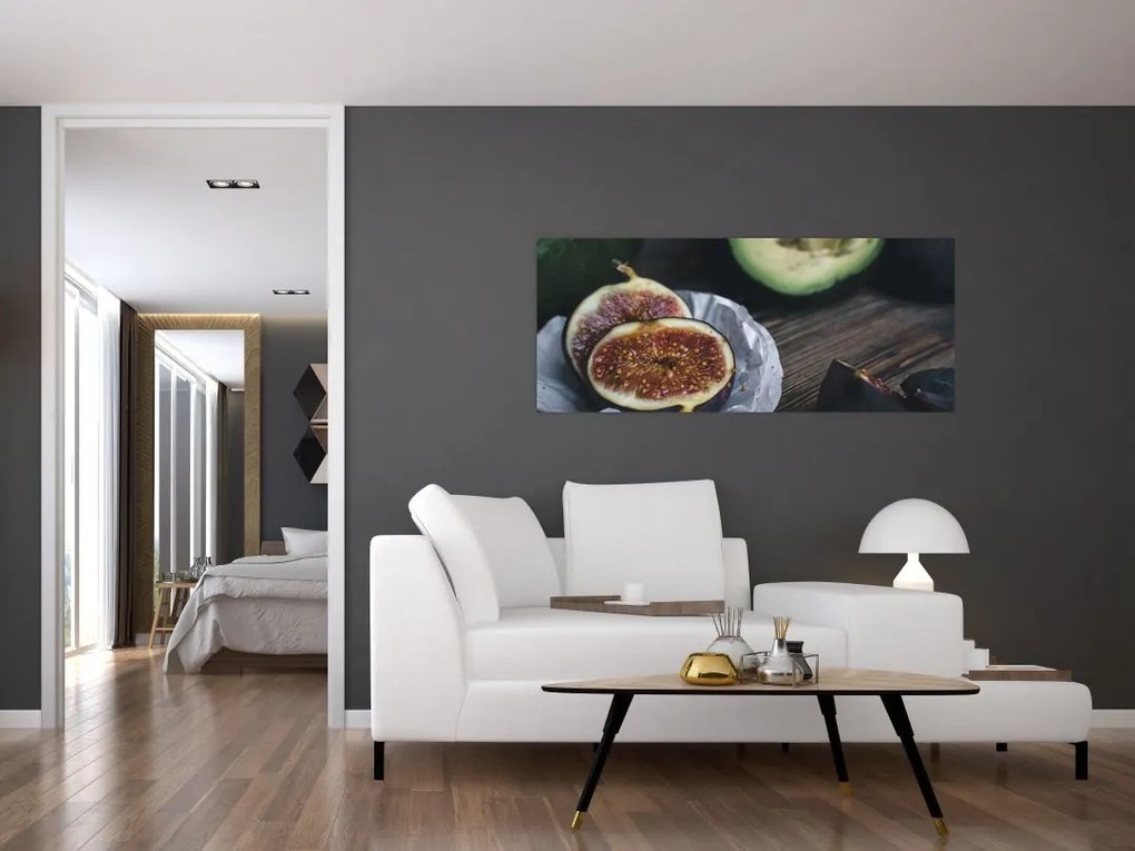 Tablou cu fistic și avocado (120x50 cm)