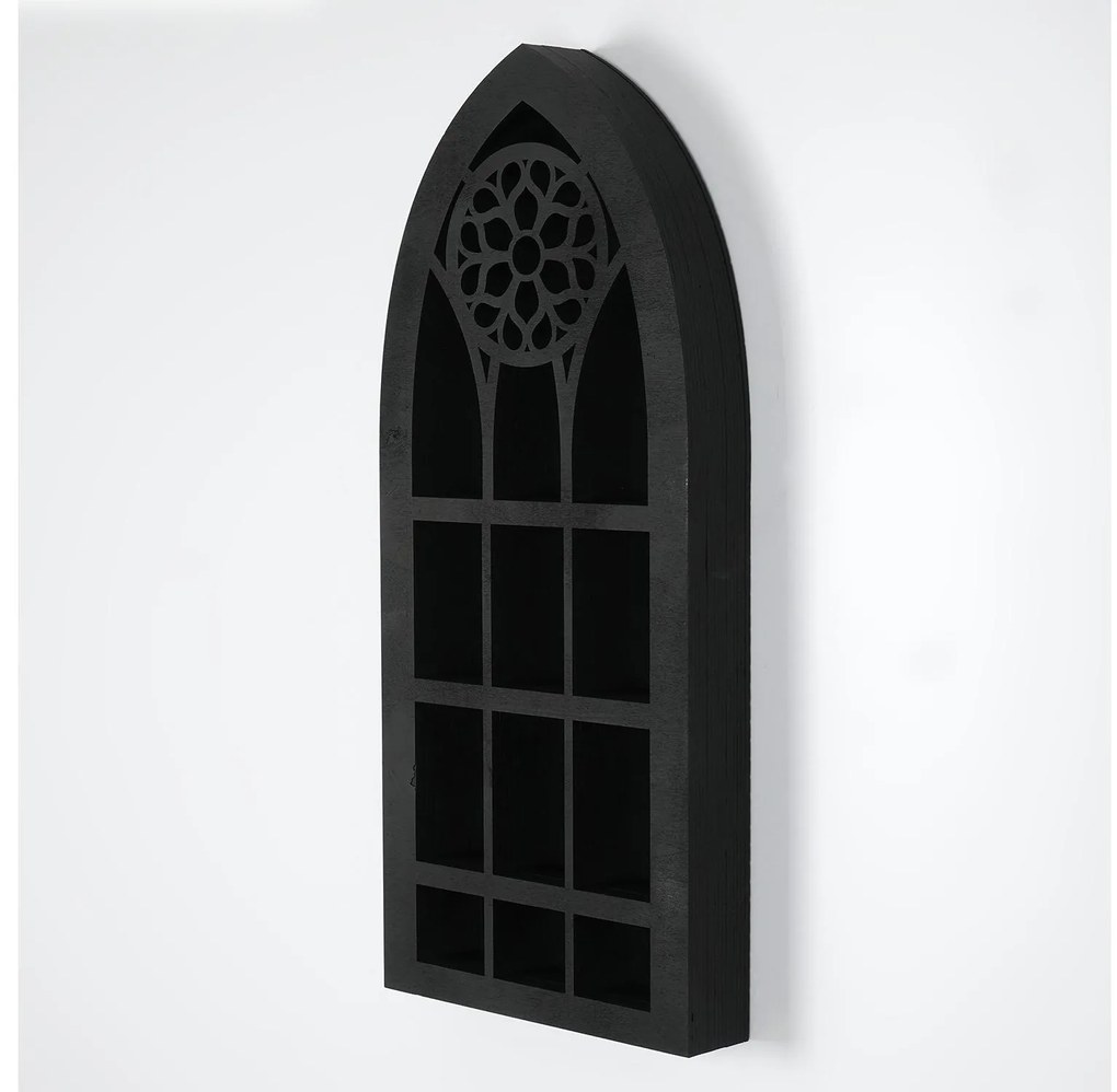 Raft de perete Volate (negru). 1094457