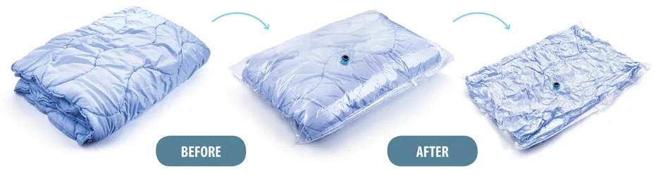 Set pungi depozitare Lamart LT8024 2 piese, 100 x 70 cm