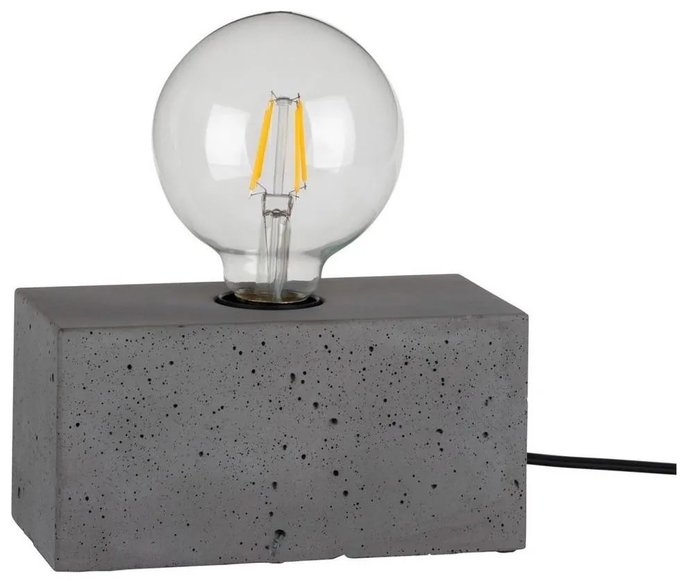 Lampă de masă STRONG DOUBLE 1xE27/25W/230V beton Spot-Light 7370936