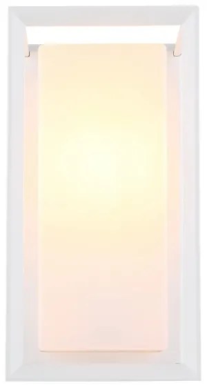 Aplică de exterior Globo 31982W LOGANA 1xE27/60W/230V IP44 alb