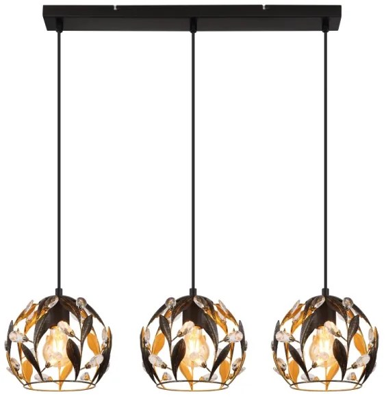 Globo 15759-3H - Pendul suspendat pe cablu MIKA 3xE27/40W/230V