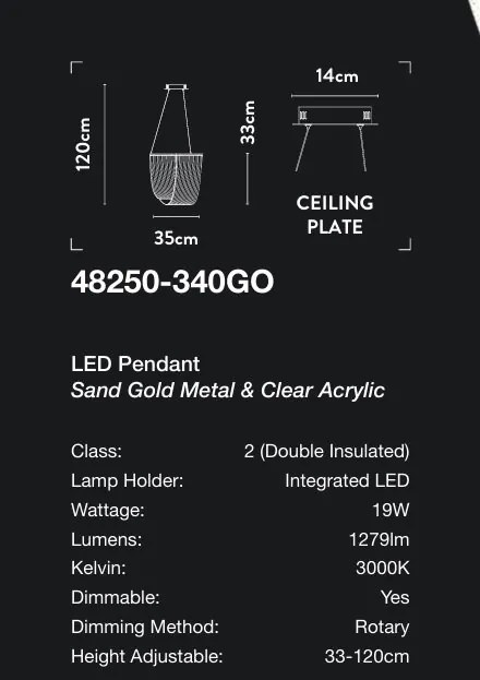 Lustra LED deosebita design modern Belle