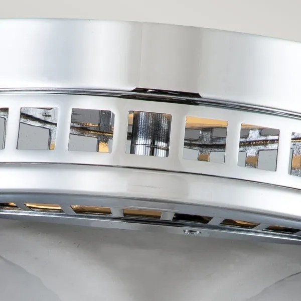 Plafonieră Hinkley HK-AMELIA-F-M-CM AMELIA 2xE27/40W/230V crom lucios