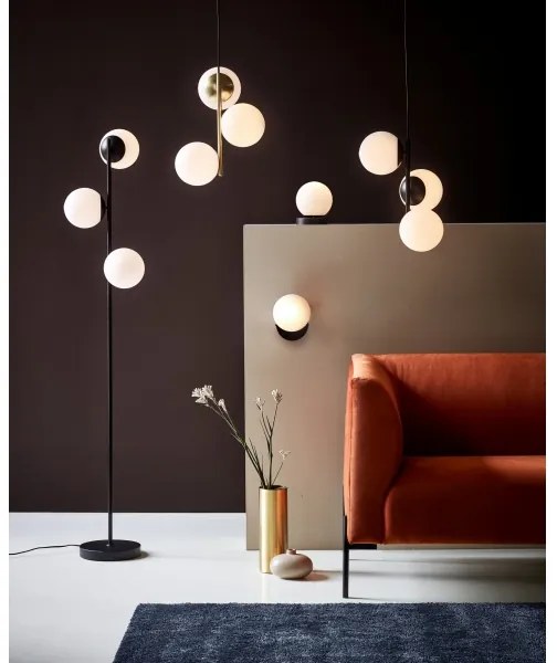 Lampadar Nordlux LILLY 3xE14/25W/230V negru