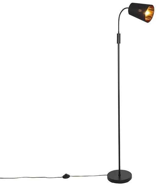 Lampa de podea moderna neagra - Carmen