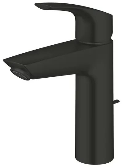 Baterie lavoar monocomanda negru mat Grohe Eurosmart New M
