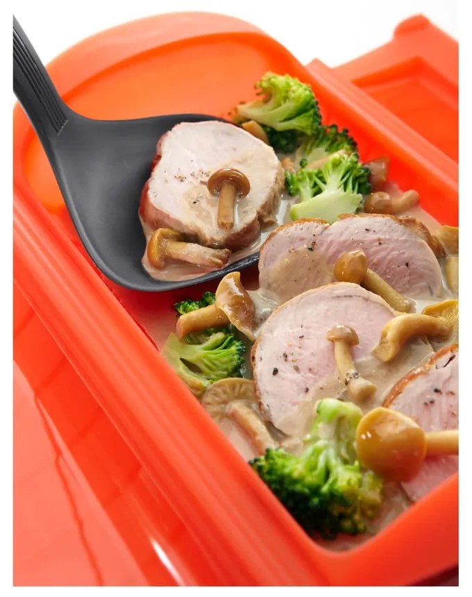 Recipient din silicon pentru gătire la aburi – Lékué