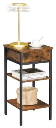 Noptieră ARIN maro/negru