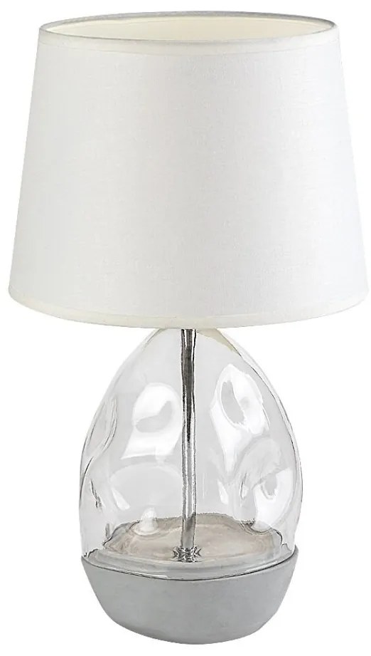 Veioza/Lampa de masa decorativa Apolonia alb