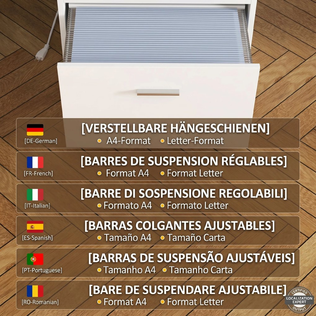 HOMCOM Birou în Formă de L cu Prize de Curent, Sertar și Suport pentru Monitor, 138,5x90x92 cm, Alb | Aosom Romania