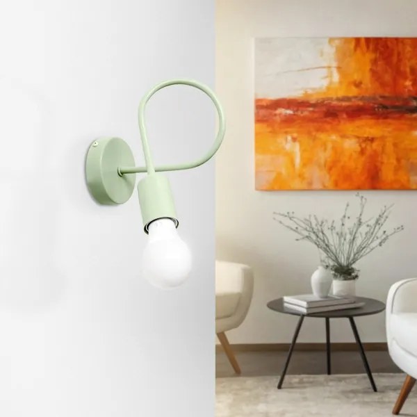 Lampă de perete flexibilă OXFORD 1xE27/15W/230V verde
