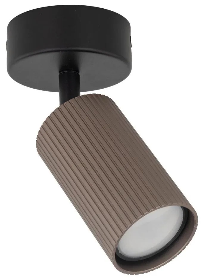 Spot TUNE 1xGU10/10W/230V negru/maro