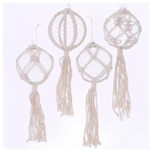 Set 4 decorațiuni de Crăciun Boltze Nara