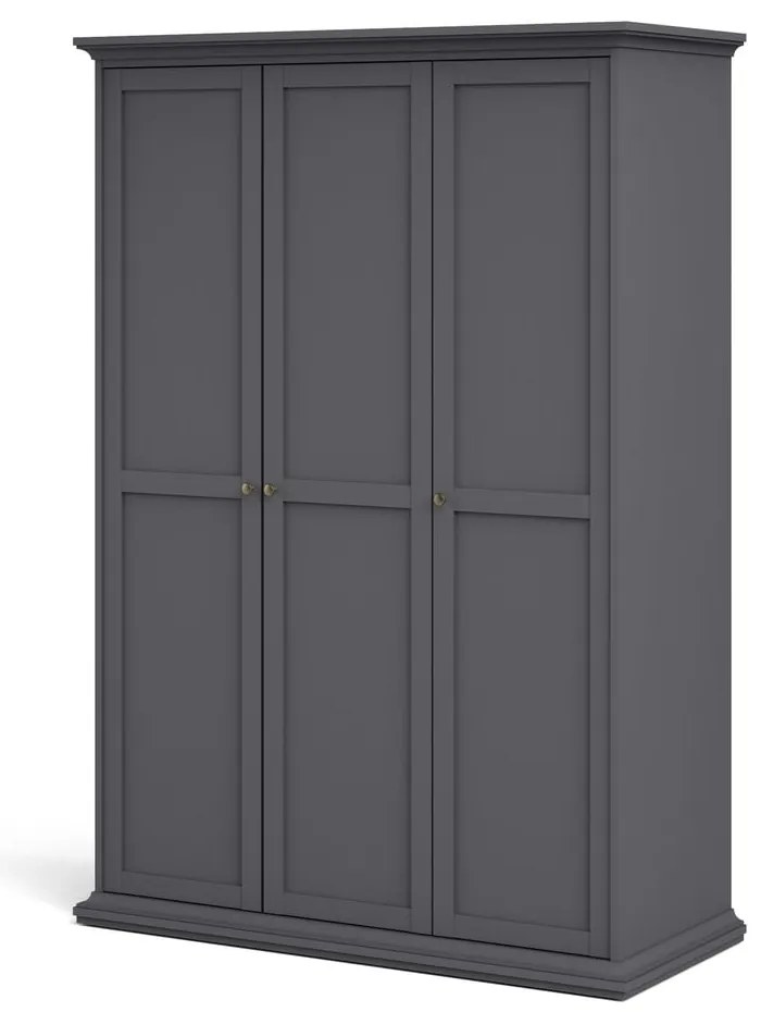 Șifonier gri 139x201 cm Paris – Tvilum