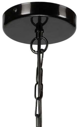 Lustră pe lanț OSCAR 6xG9/5W/230V neagră