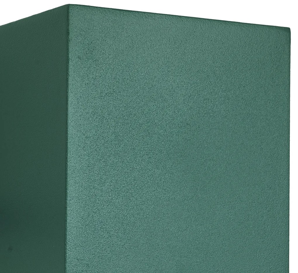 Lampă de perete de exterior verde închis, inclusiv LED IP54 - Edwin