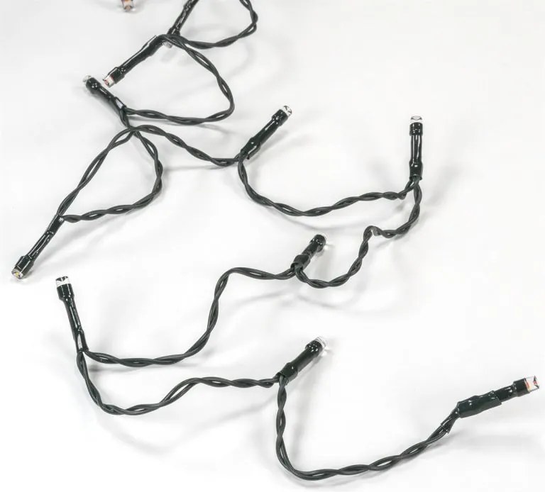 Lanț cu lumini de Crăciun - 3,9 m, 40 LED, 9 funcții intermitente