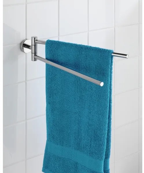WENKO 20213100 - Suport pentru prosoape BOSIO SHINE 43x9 cm inox/argintiu