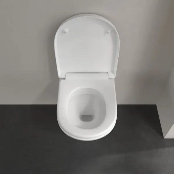 Villeroy & Boch 5688HR01 - Vas WC suspendat O.NOVO cu capac SoftClose, ceramică, alb