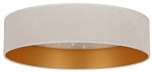 Plafonieră LED VELVET STAR LED/24W/230V d. 40 cm crem/bej Brilagi