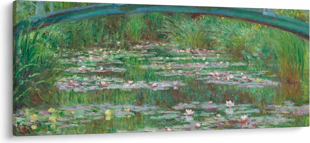 Tablou - Claude Monet, The Japanese Footbridge, reproducere (120x50 cm)