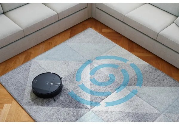 Niceboy ION Charles i4 - Aspirator robot inteligent 2în1 4400 mAh Wi-Fi negru +