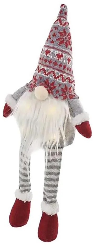 Decorațiune LED de Crăciun 4xLED/3xAA spiriduș