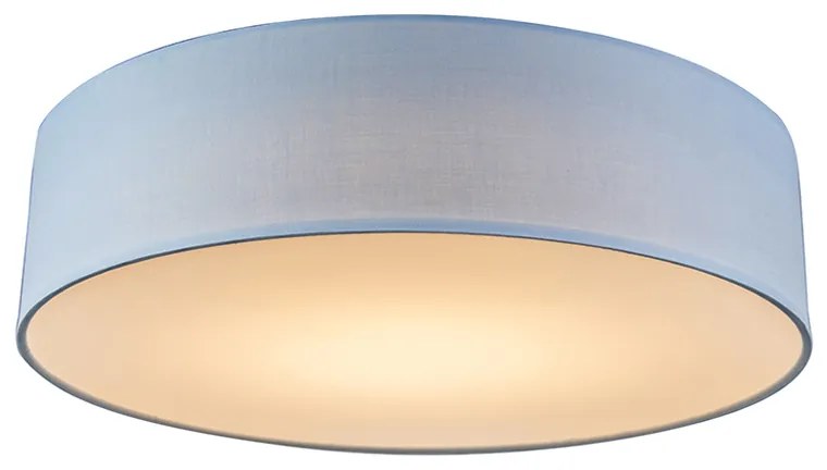 Plafoniera albastră 40 cm cu LED inclus - Drum LED